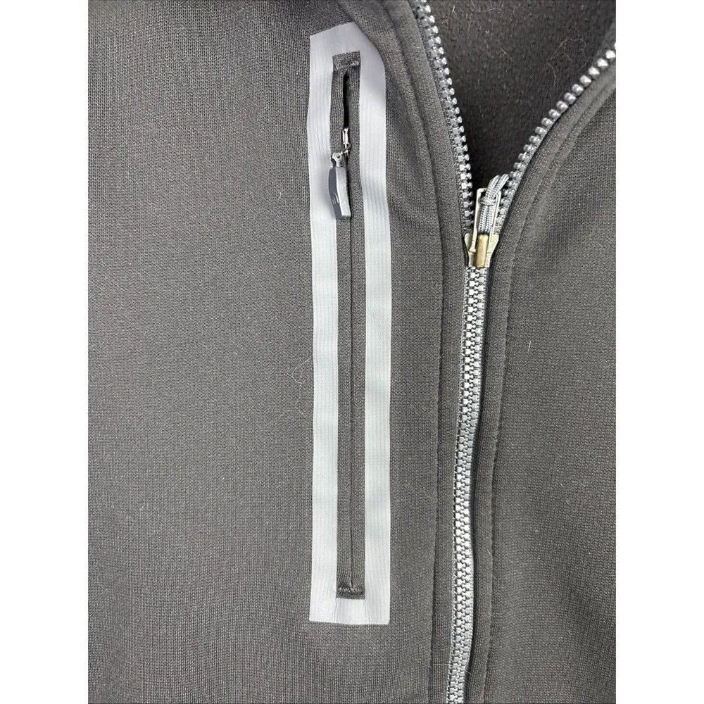 Men's The North Face Long Sleeve TRACK Jacket Size XL Black